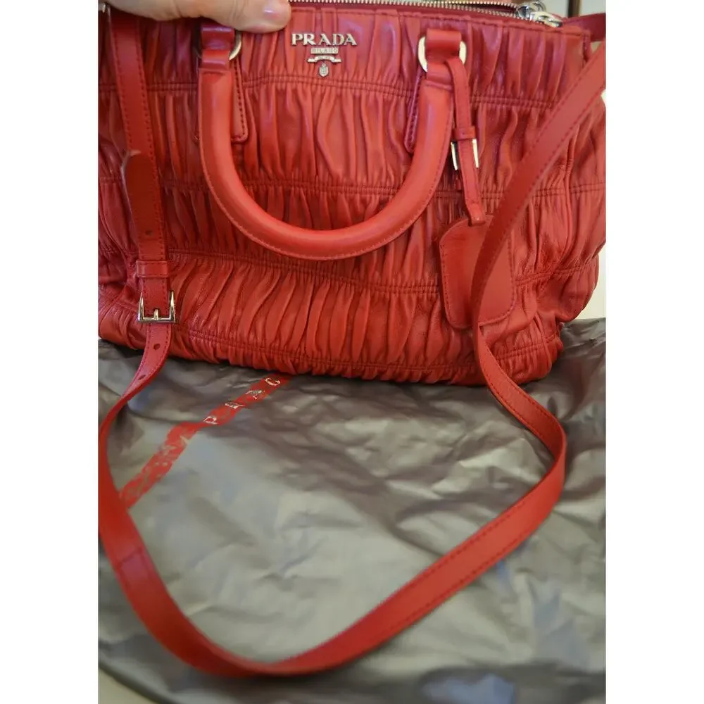 Prada Nappa Gaufre Satchel Tote Bag
